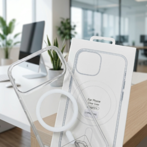 FUNDA MAGSAFE TRANSPARENTE