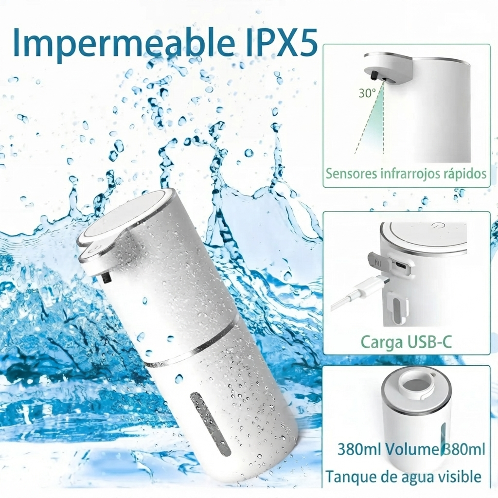 DISPENSADOR JABON AUTOMATICO - Imagen 4