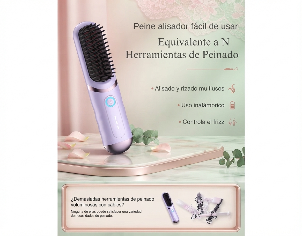 CEPILLO ALISADOR INALAMBRICO - Imagen 6